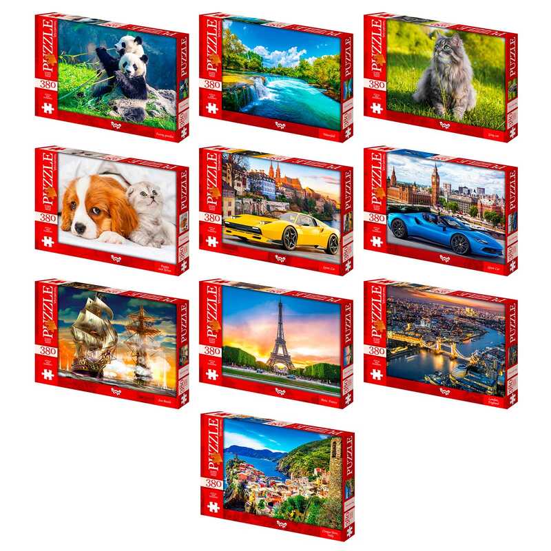 Пазли 380 елементів Унісекс Danko Toys ДТ05