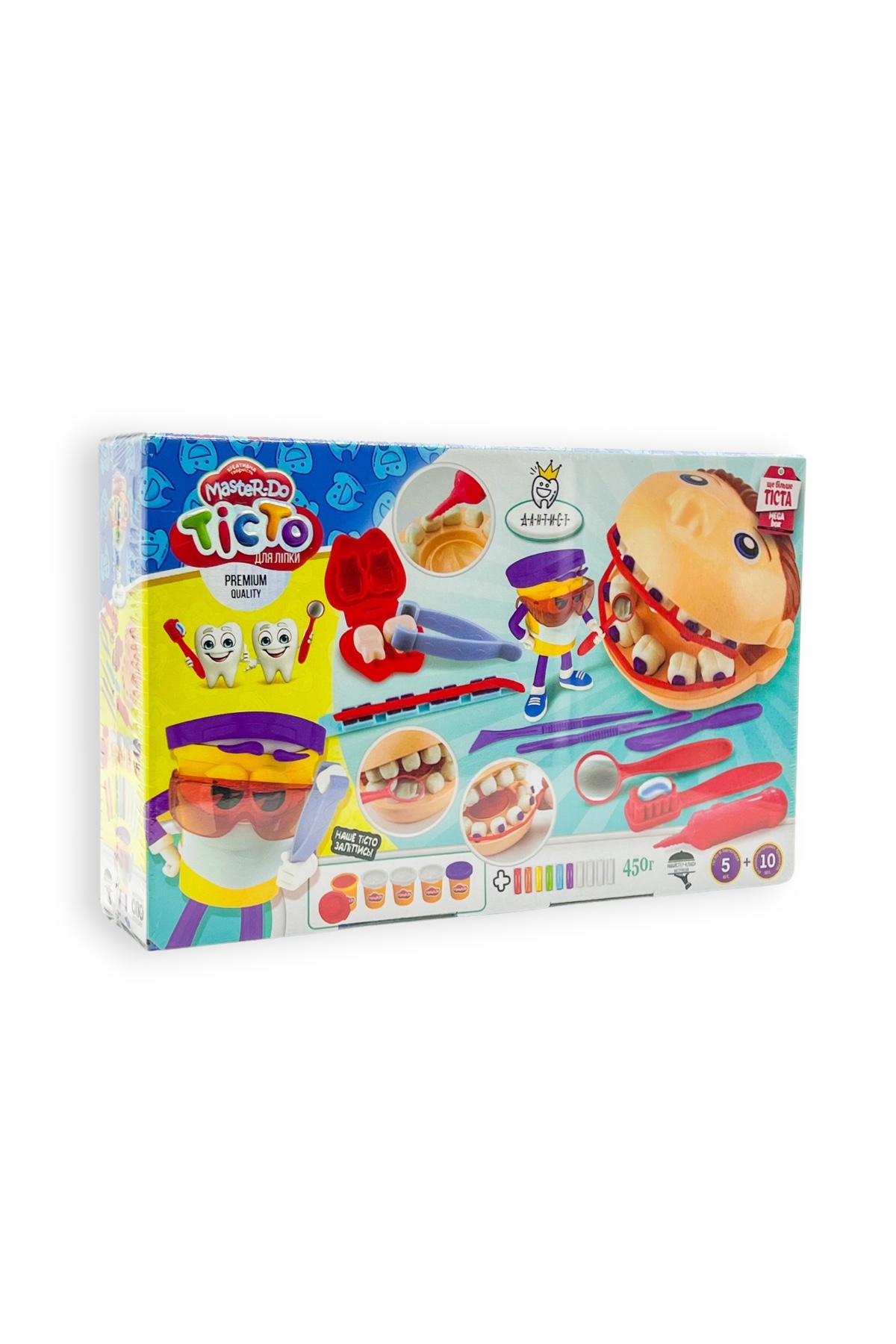 Тісто для ліпки Master Do Унісекс Danko Toys Дантист