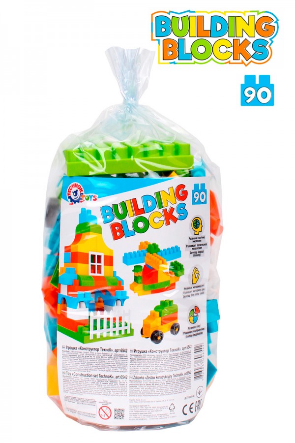 Конструктор Building Blocks 90 деталей Унісекс Технок Тех6542