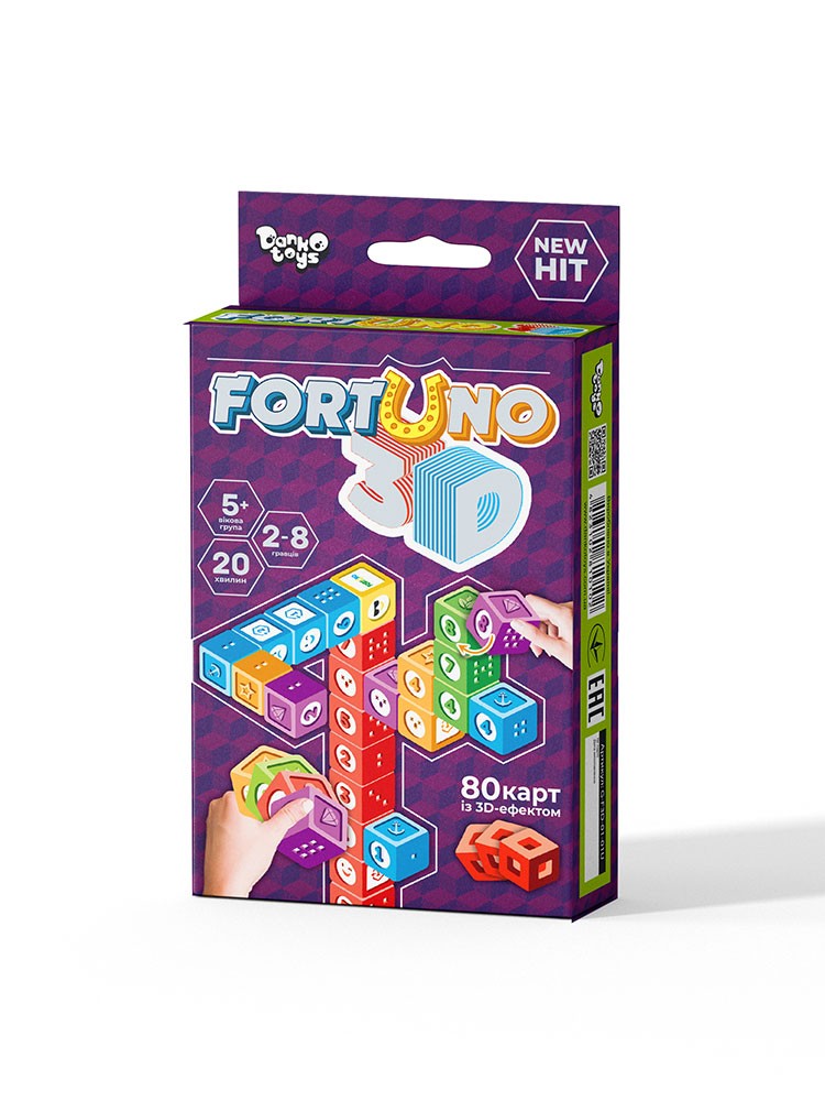 Настільна гра Унісекс Danko Toys Fortuno 3D