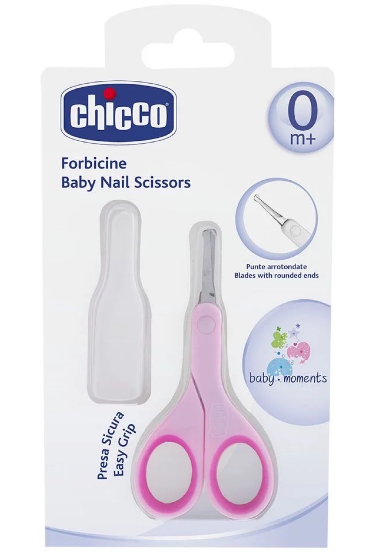 Ножиці з ковпачком рожеві Унісекс Chicco 05912.10