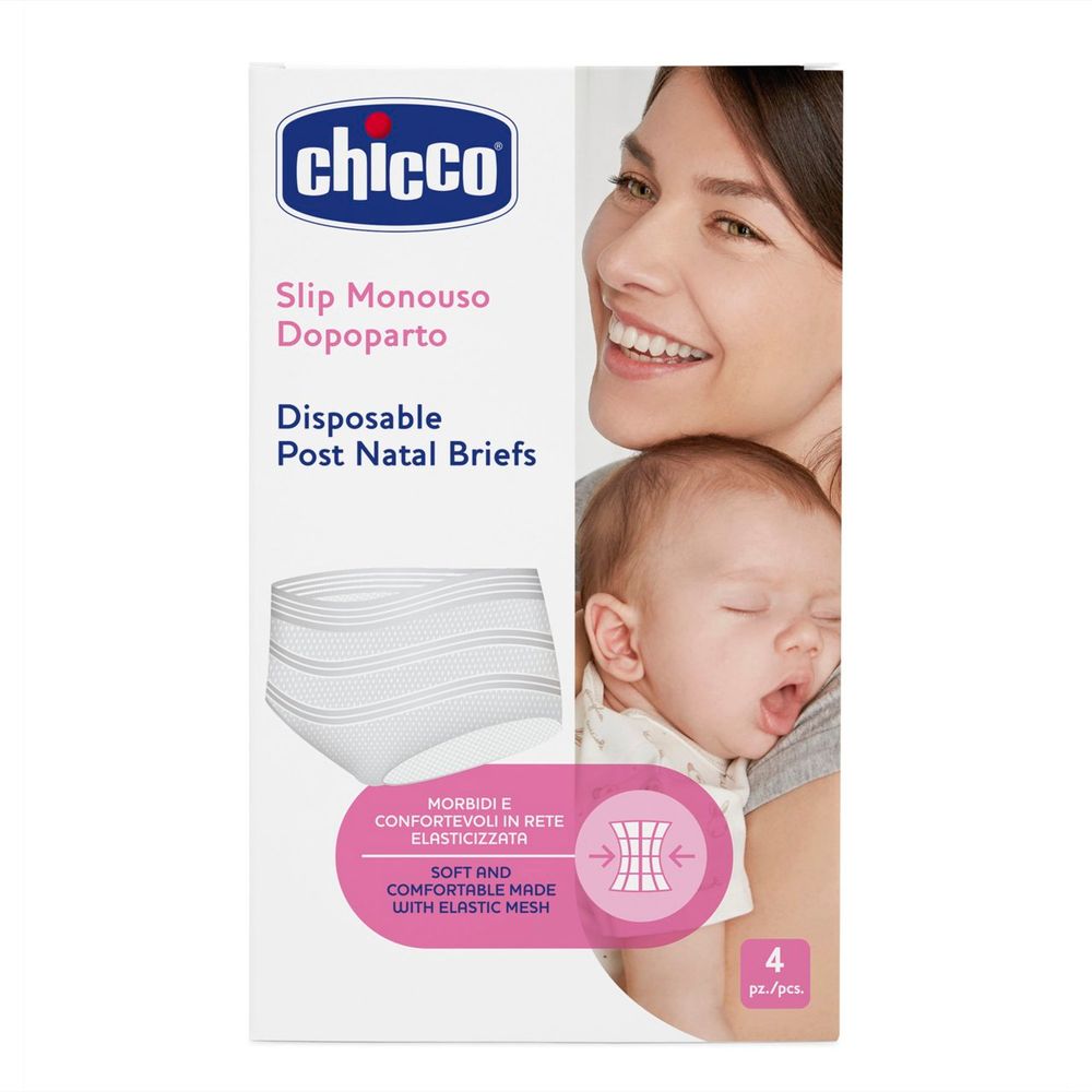 Трусики післяпологові втягуючі, 4 штуки Унісекс Chicco 01138.10.00