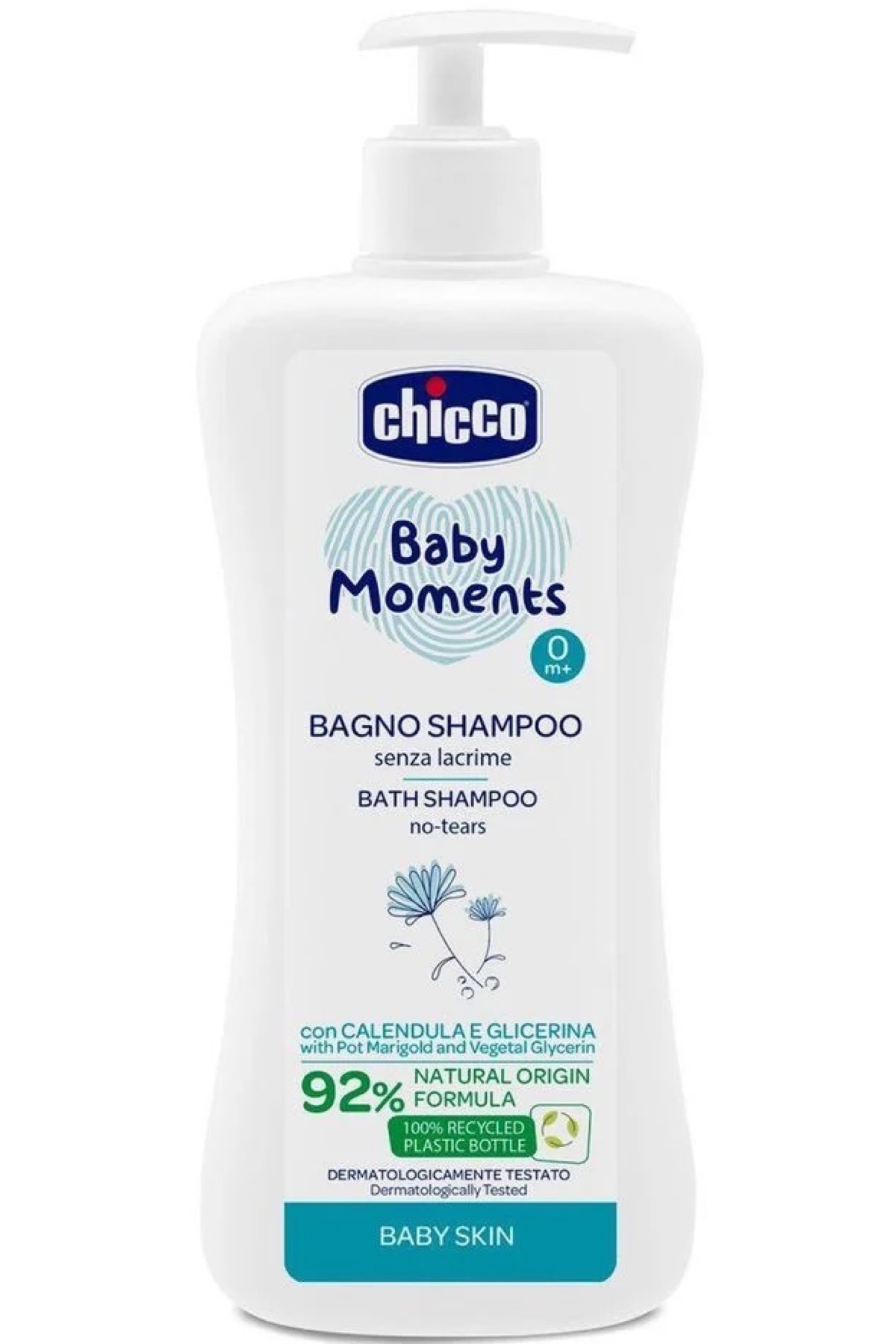 Шампунь Baby Moments: без сліз, 500 мл Унісекс Chicco 10591.00