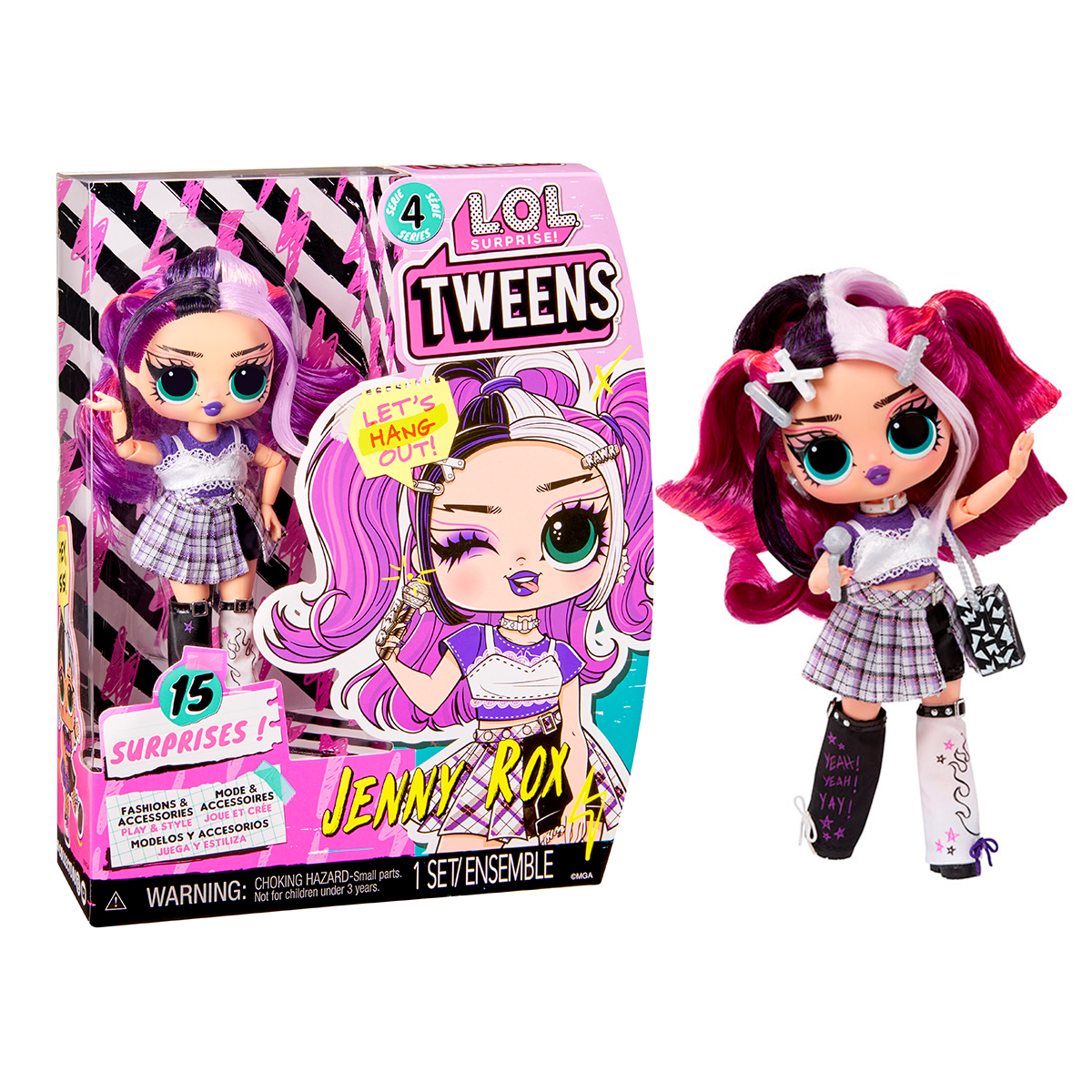 Лялька LOL Дженні Рокс Унісекс MGA Entertainment Inc Kiddisvit 588719
