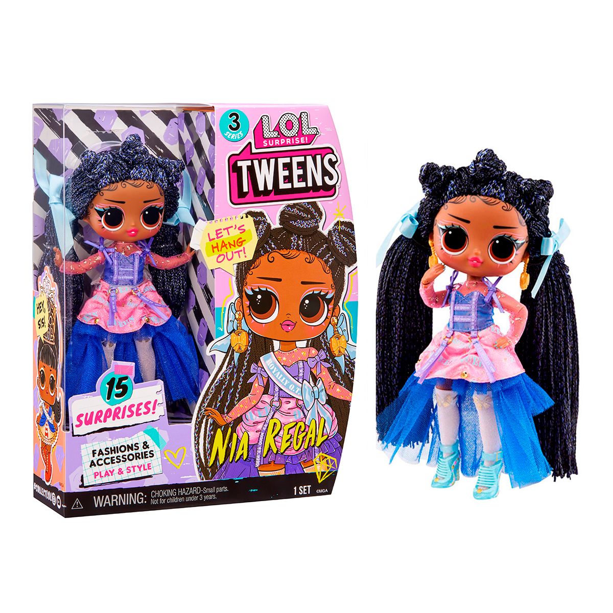 Лялька LOL Нія Рігал Унісекс MGA Entertainment Inc Kiddisvit 584087