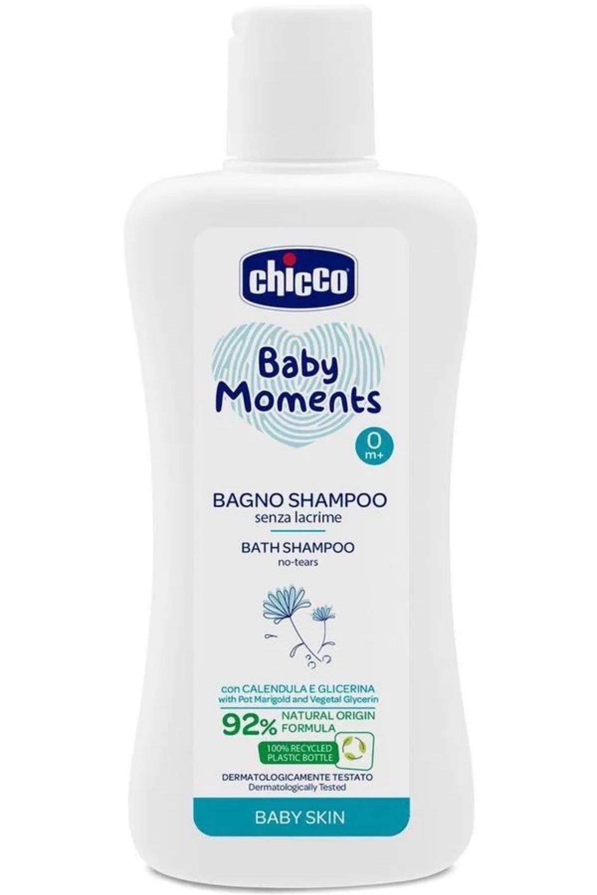 Шампунь Baby Moments з календулою: без сліз, 200 мл Унісекс Chicco 10590.00