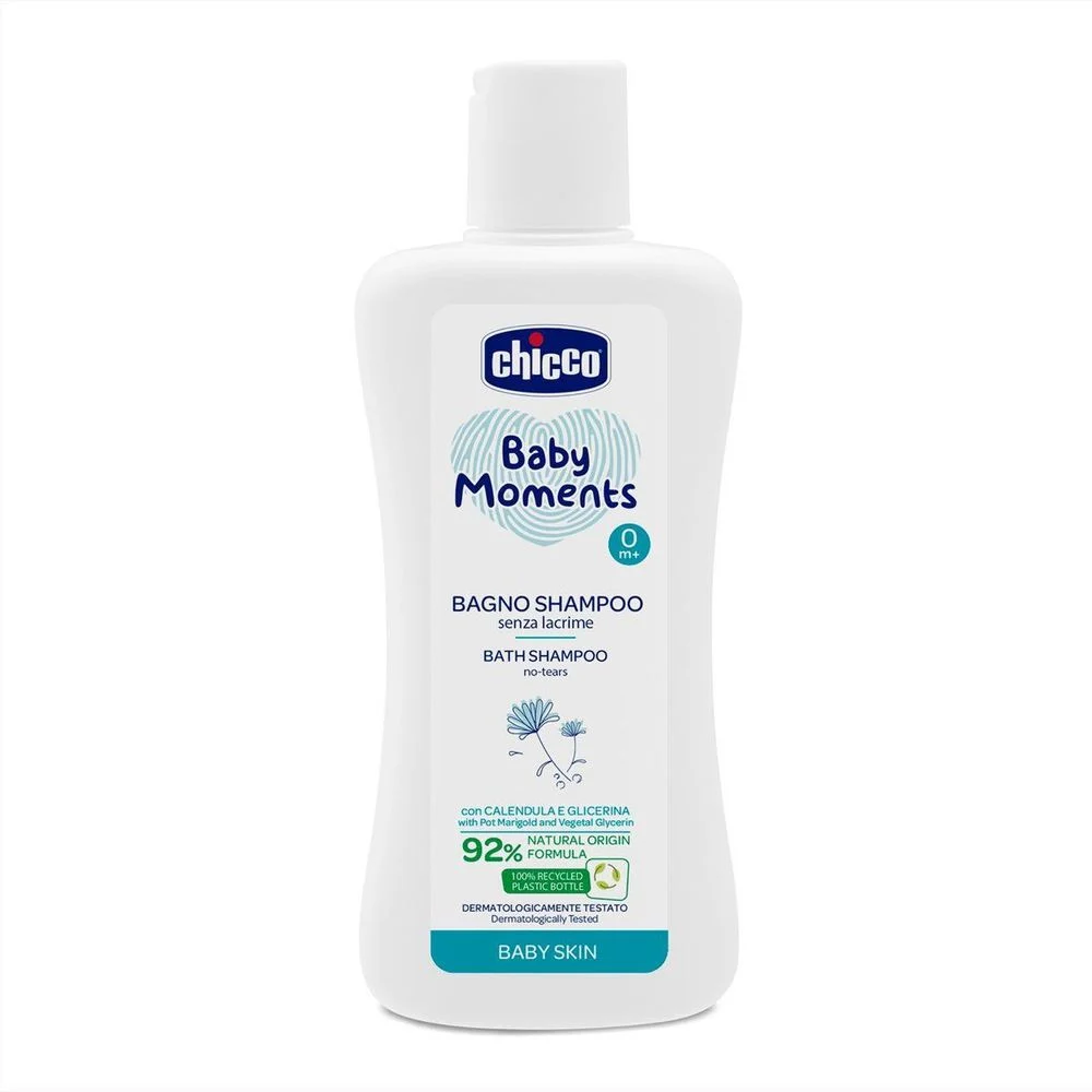 Шампунь 200 мл Baby Moments без сліз Унісекс Chicco 10584.00