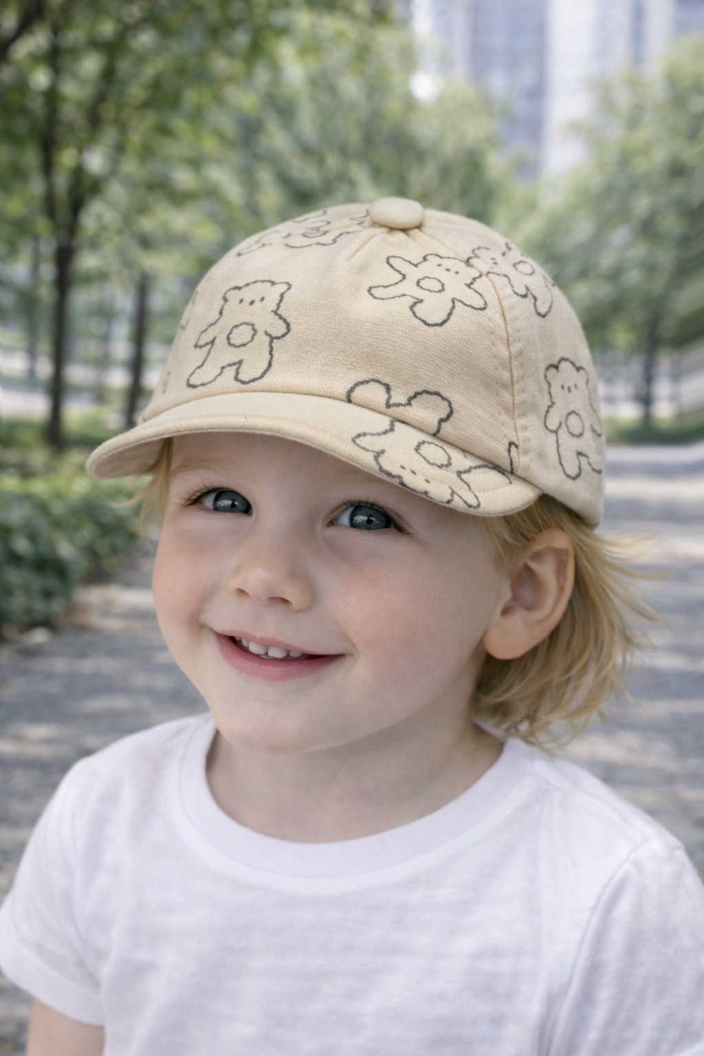 Кепка для хлопчика бежевий Польща 82002/кпк