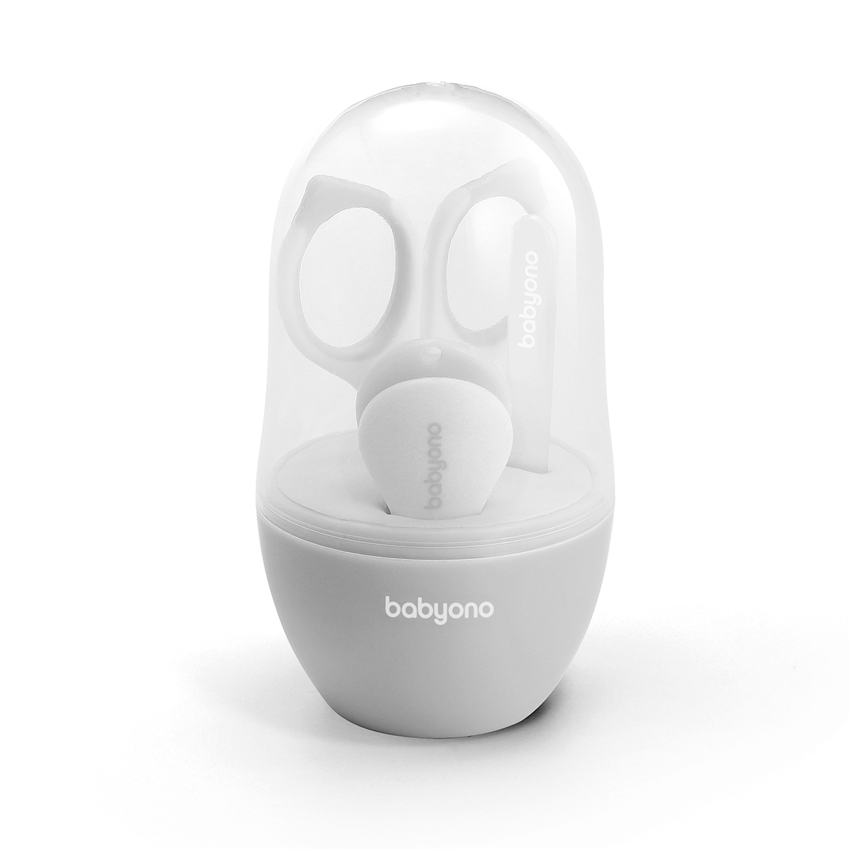 Ножиці косметичний набір Унісекс сірий BabyOno 398/03