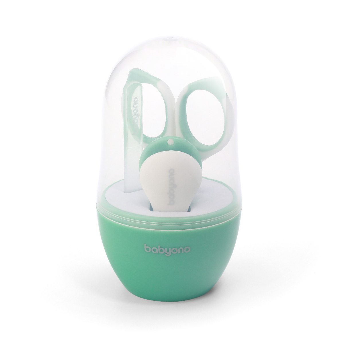 Ножиці косметичний набір Унісекс салатовий BabyOno 398/01