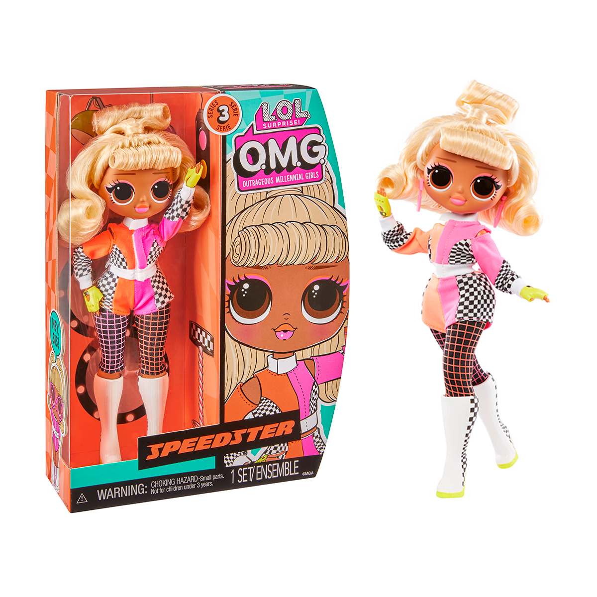 Лялька LOL Спідстер Унісекс MGA Entertainment Inc Kiddisvit 588580