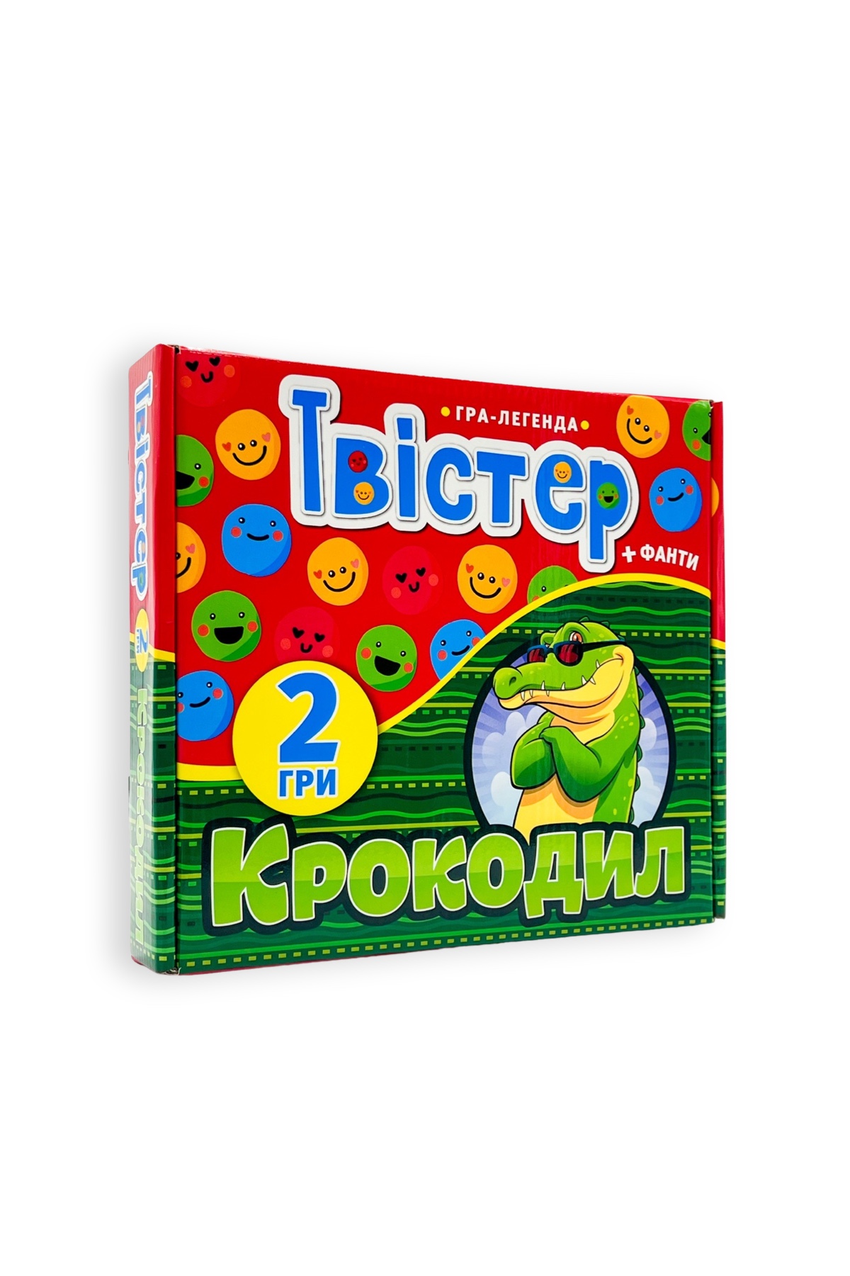 Настільна гра Унісекс RanokCreative Твістер+крокодил