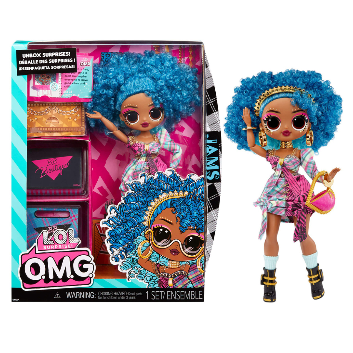 Лялька LOL Джемс Унісекс MGA Entertainment Inc Kiddisvit 591542