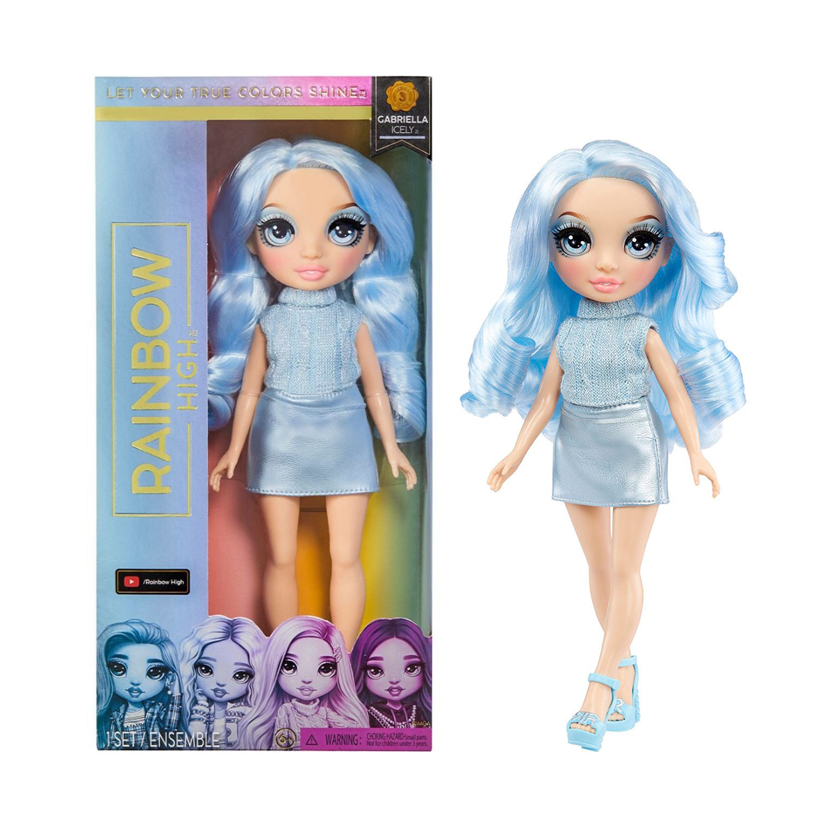 Кукла Rainbow Льдинка Унисекс Kiddisvit MGA Entertainment Inc 987932
