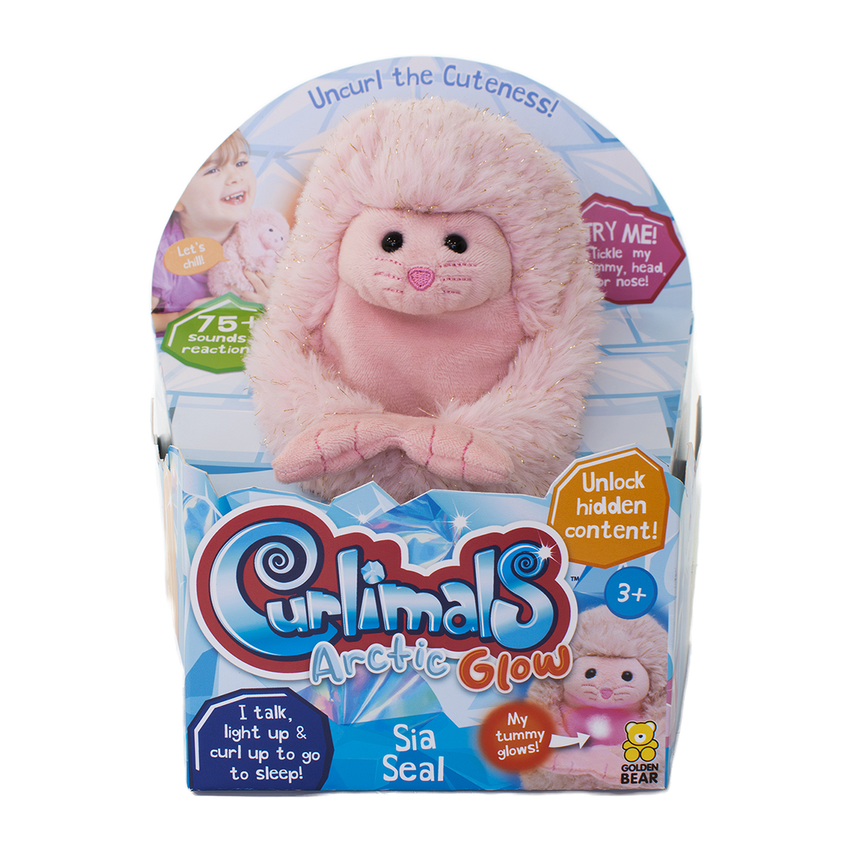 М'які іграшки Морський котик Сіа Унісекс Kiddisvit MGA Entertainment Inc 3726/мкс