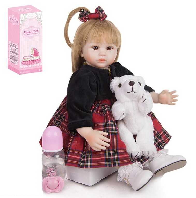 Лялька Reborn Dolls 47 см гумова Унісекс Китай 1804-6