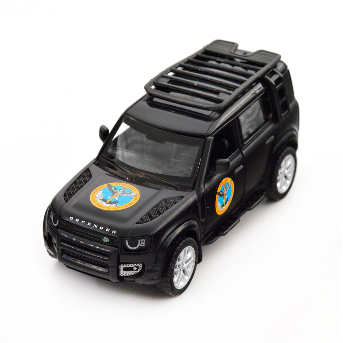 Машина колекційна Шеврони Героїв: Land Rover Defender 110 - ГУР МО Унісекс TechnoDrive 250364