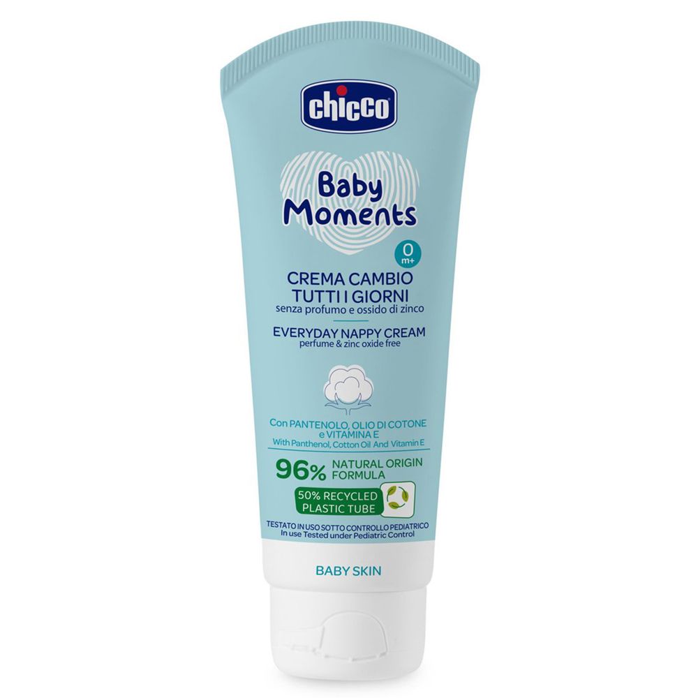 Крем під підгузок з пантенолом Baby Moments, 100 мл Унісекс Chicco 11641.00