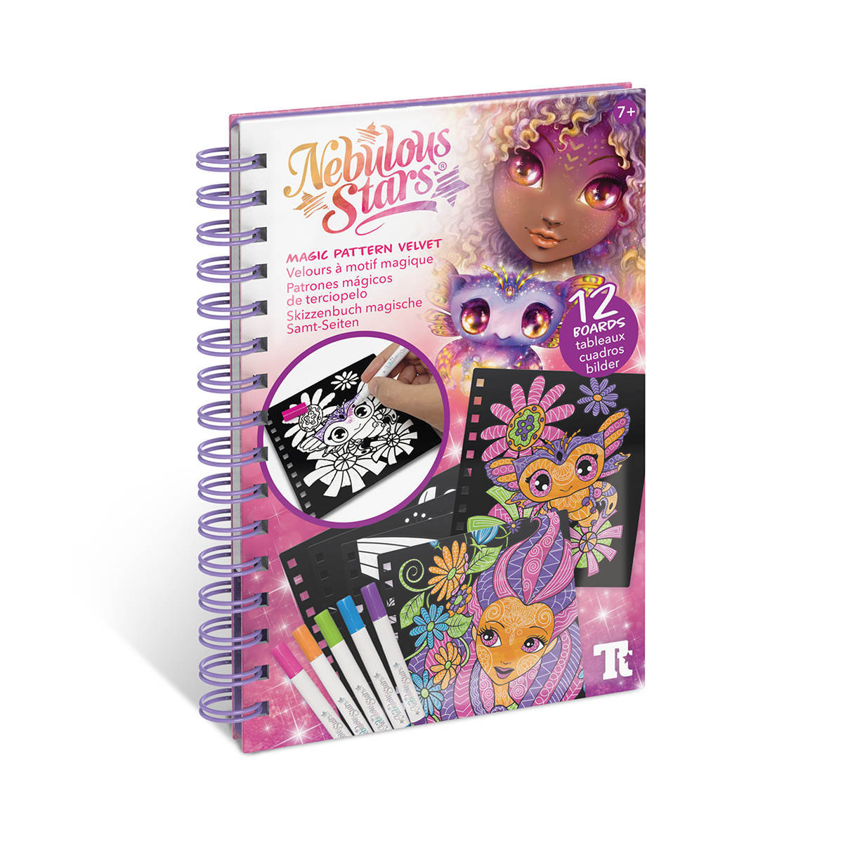 Набір для творчості Розмальовка: Візерунки на оксамиті Унісекс Kiddisvit MGA Entertainment Inc 11026