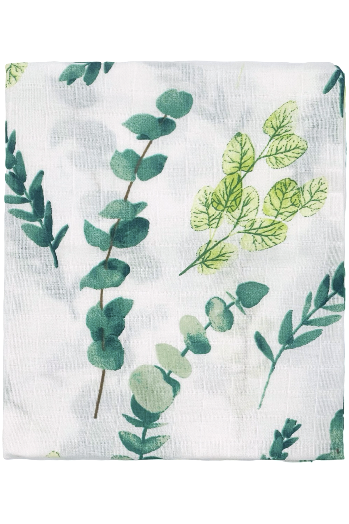 Пелюшка муслінова Унісекс кольоровий OptTextile Листочки/мл
