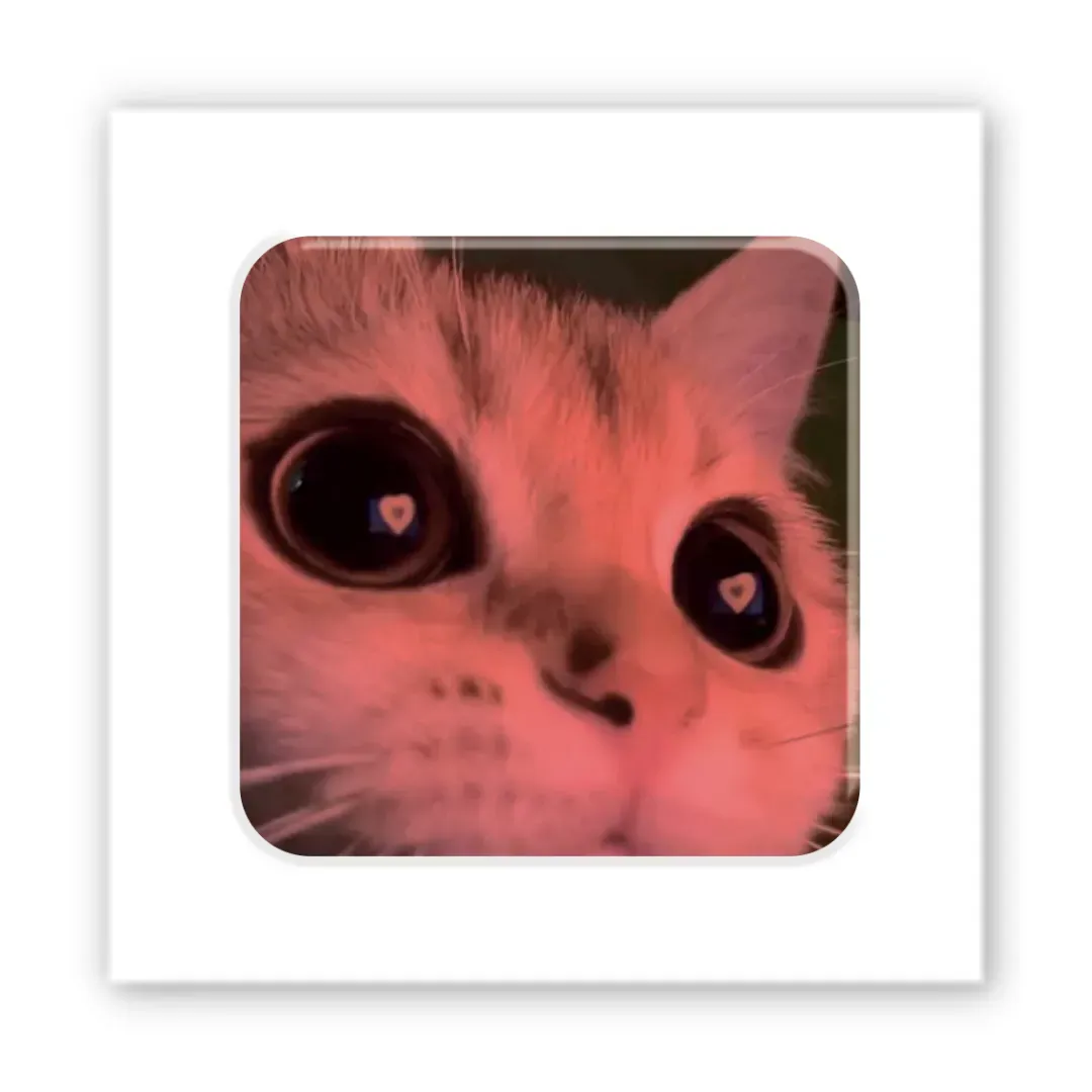 3D-стікер Kitty Love Унісекс Україна SX-285