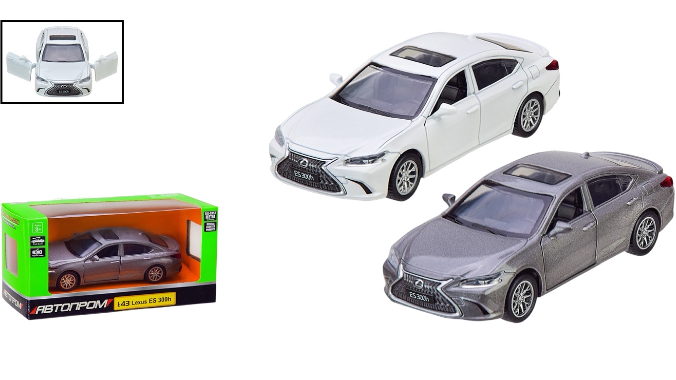 Машина колекційна Lexus ES 300h, відкриваються двері Унісекс Автопром 4376