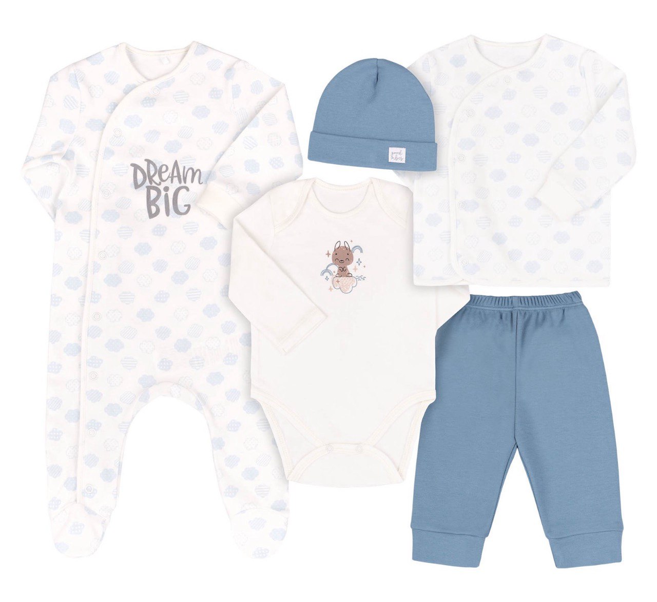 Комплект для мальчика блакитний Bembi кп250/401