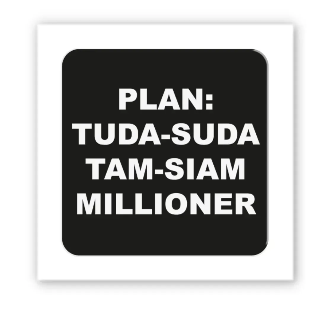3D-стікер Plan: tuda-suda Унісекс Україна SX-208