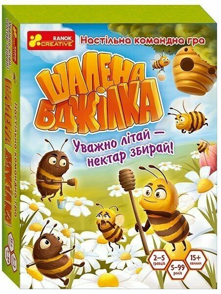 Настільна гра Унісекс RanokCreative Шалена бджілка