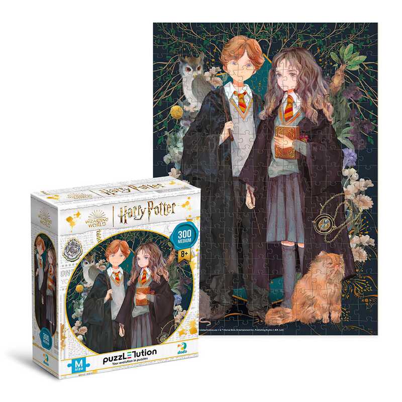 Пазли  Easy-M Harry Potter, Герміона та Роналд 300 елементів Унісекс Dodo 200499