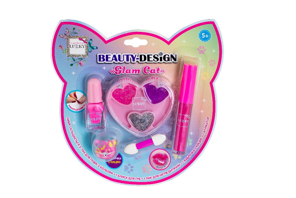 Косметика набір Glam cat Унісекс Lukky Т26315