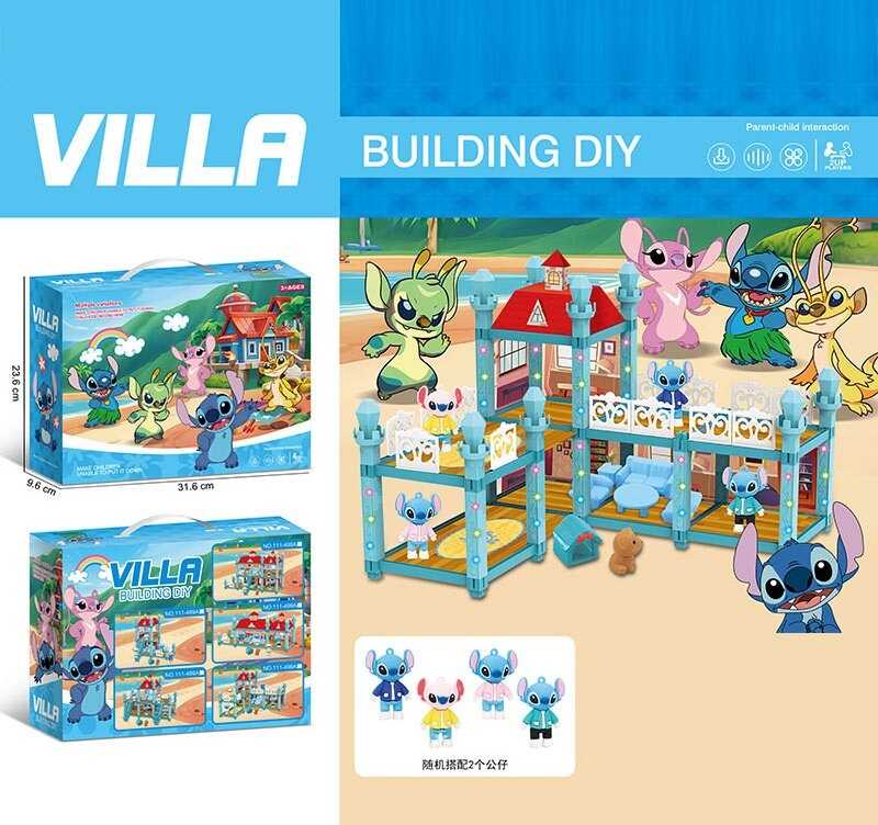 Будиночок для героя Villa Stitch Унісекс Китай 111-485E