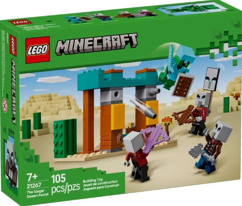 Конструктор Minecraft Пустельний патруль розбійника Унісекс LEGO Данія 21267