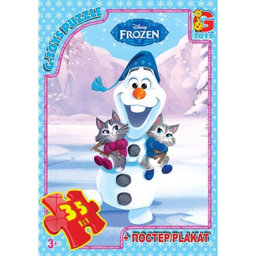 Пазли 35 елементів Frouzen Унісекс G Toys FR034