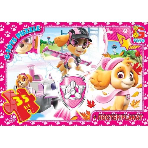 Пазли 35 елементів Paw Patrol Унісекс G Toys PW0868
