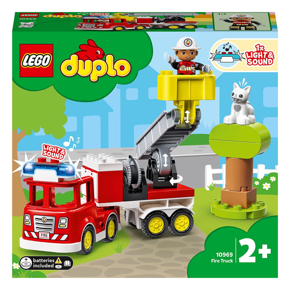 Конструктор Duplo Пожежна машина 21 деталь Унісекс LEGO Данія 10969