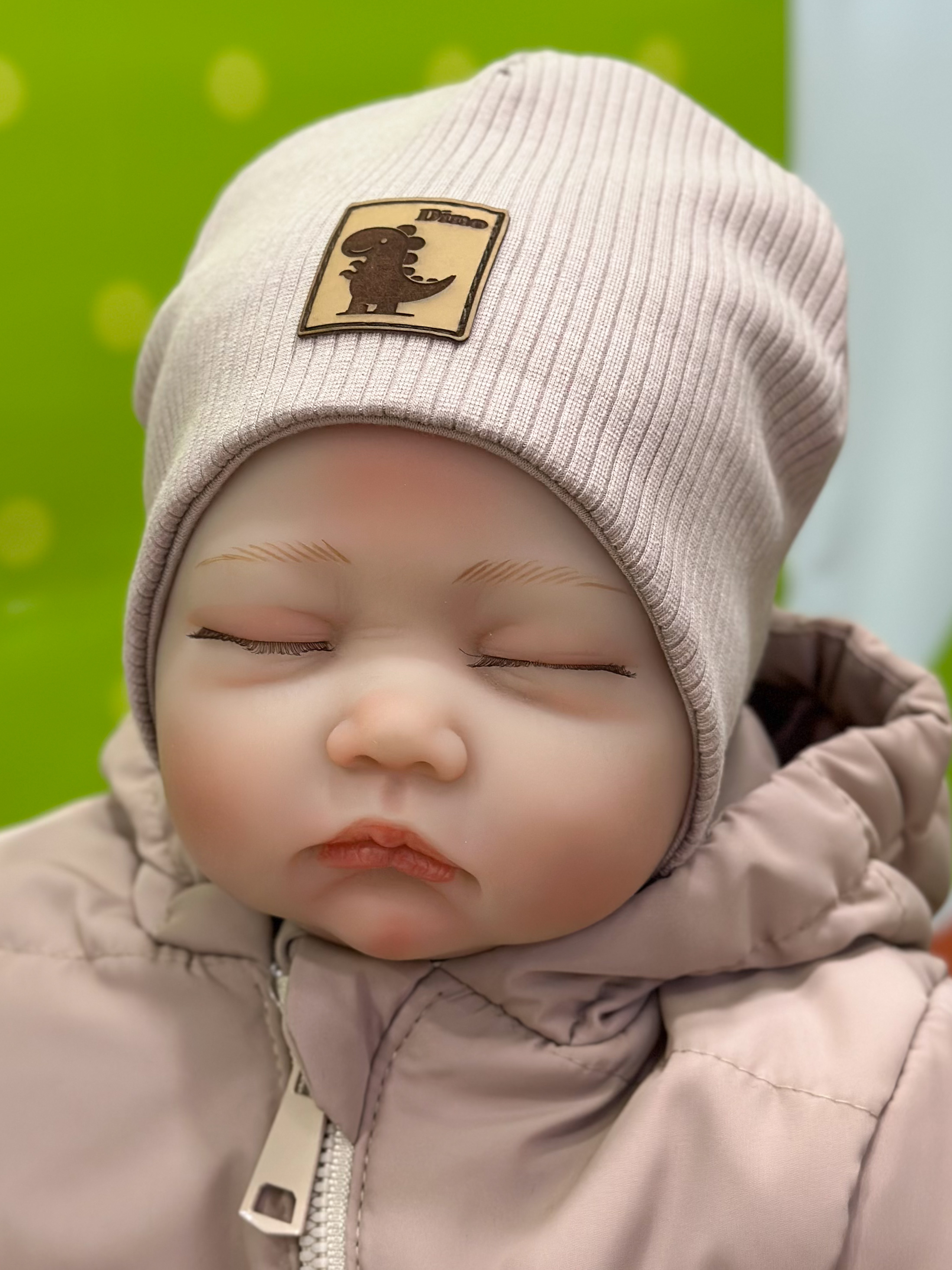 Шапка для хлопчика бежевий Talvi Kids 03723/беж