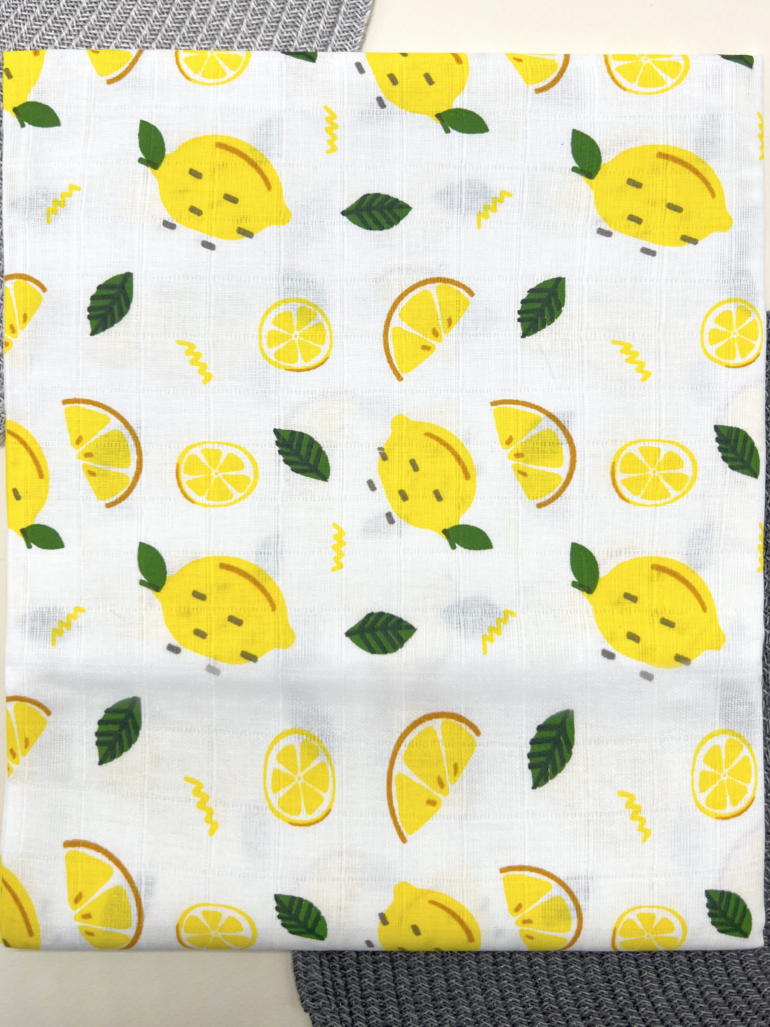 Пелюшка муслінова Унісекс кольоровий OptTextile Лимонидрібні/мл