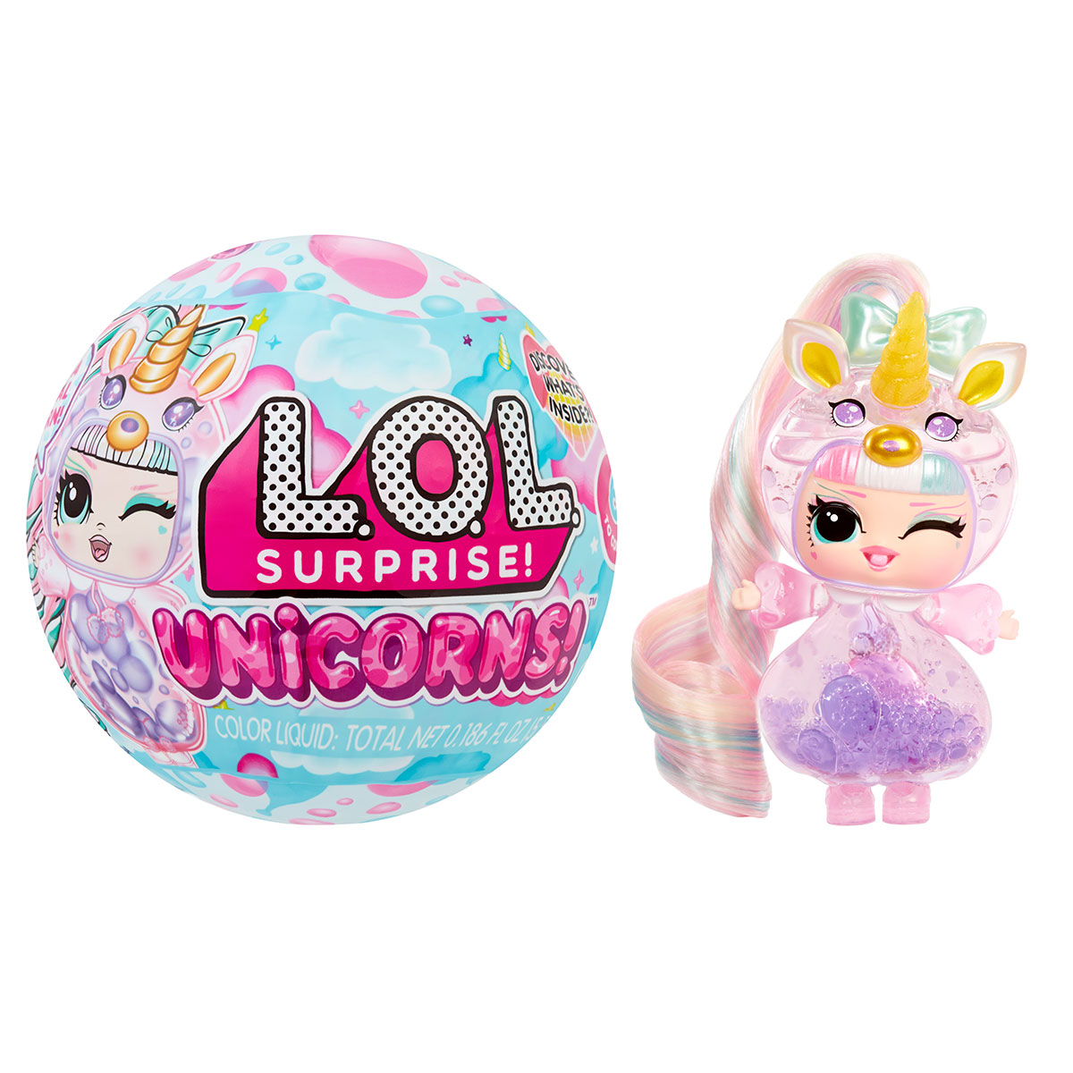 Лялька LOL Фантастичні Єдинороги Унісекс Kiddisvit MGA Entertainment Inc 121343