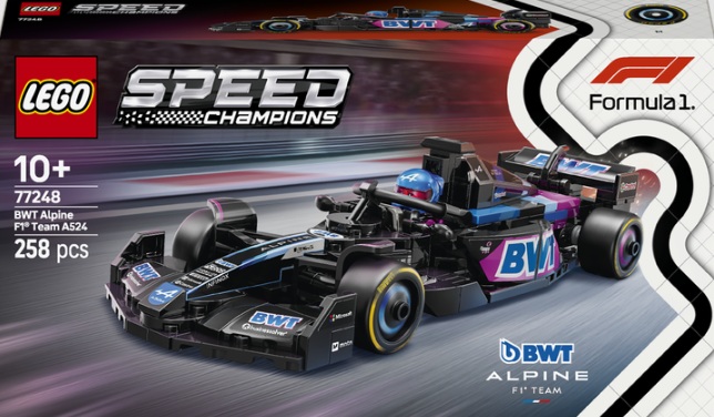 Конструктор Lego Speed Champions BWT Alpine F1 Team A 524 Race Car Унісекс LEGO 77248