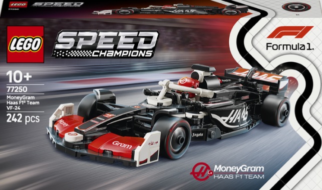 Конструктор Lego Speed Champions MoneyGram Haas F1 Team VF-24 Race Car Унісекс LEGO 77250