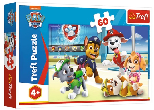 Пазли "60" Paw Patrol В світі цуценят Унісекс Trefl 17392