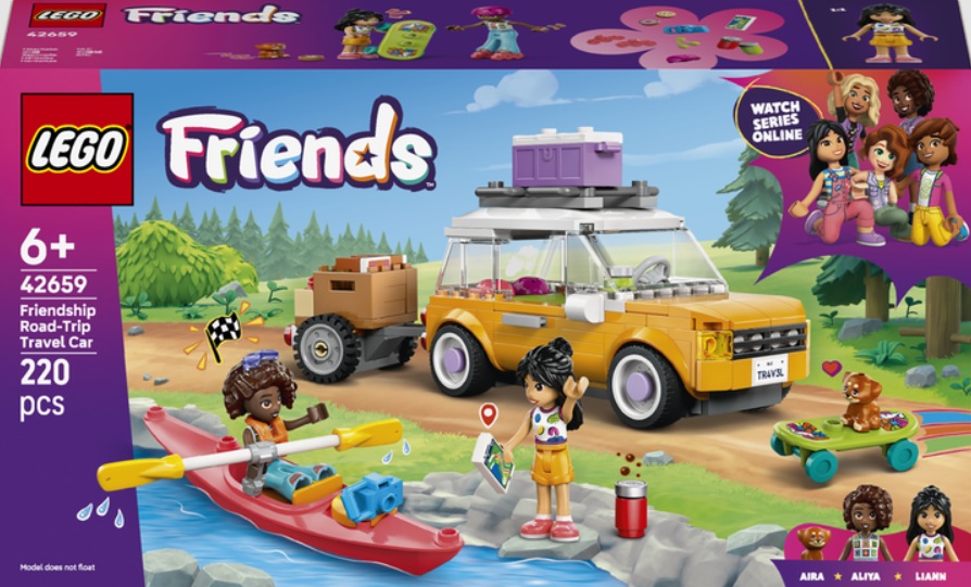 Конструктор Friends Авто для подорожей з друзями Унісекс LEGO 42659