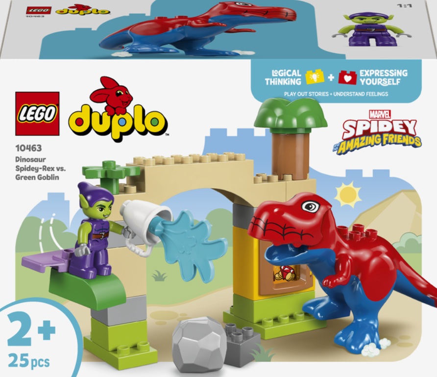Конструктор Динозавр Spidey Rex проти Зеленого Гобліна Унісекс LEGO 10463