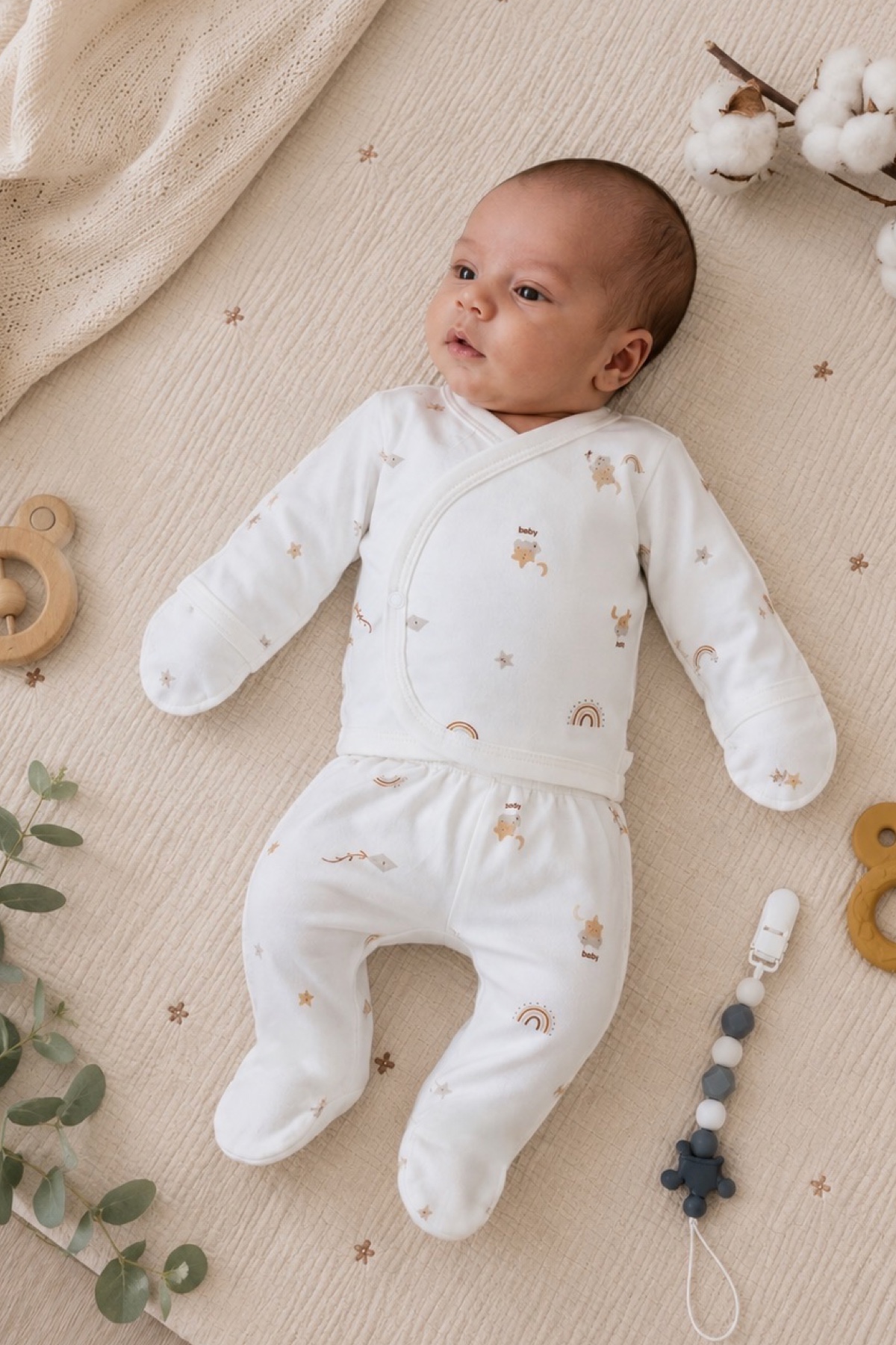 Комплект распвшонка, ползунки  для девочки кольоровий Україна (НТ) Baby9-15/9-20