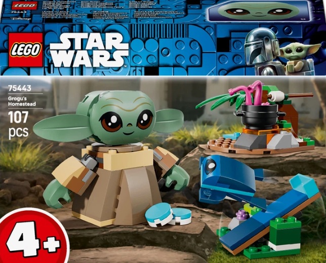 Конструктор Star Wars Сімейний будинок Грогу Унісекс LEGO 75443