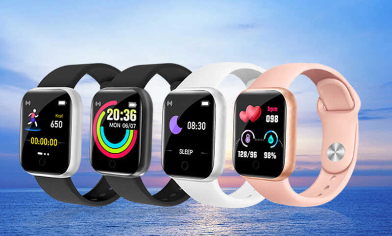 Гаджети для дітей Годинник Bluetooth 4.0, повідомлення, кроки, будильник, спорт, серцебиття Унісекс Китай 77503