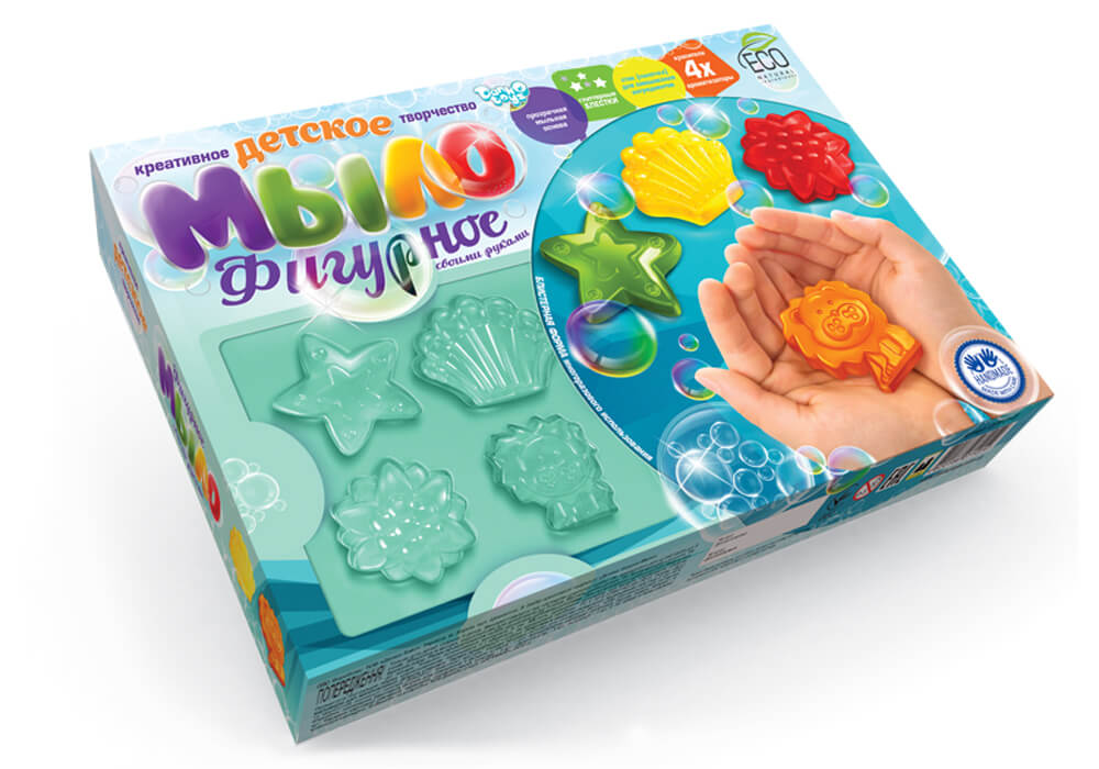 Набір для творчості Мило фігурне Унісекс Danko Toys DFM-01-03